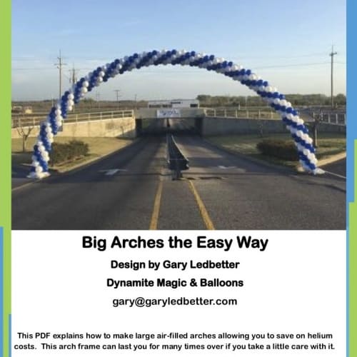 48 Foot Balloon Arch Cover