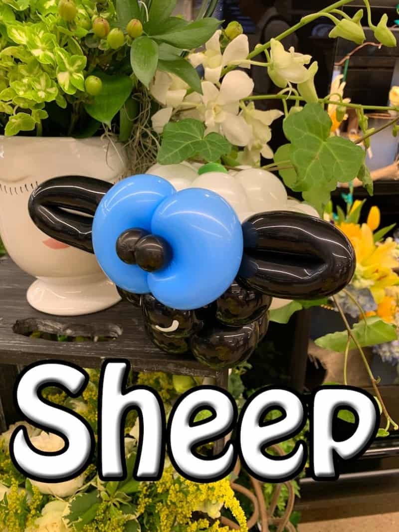 Balloon Sheep- Petal Pals