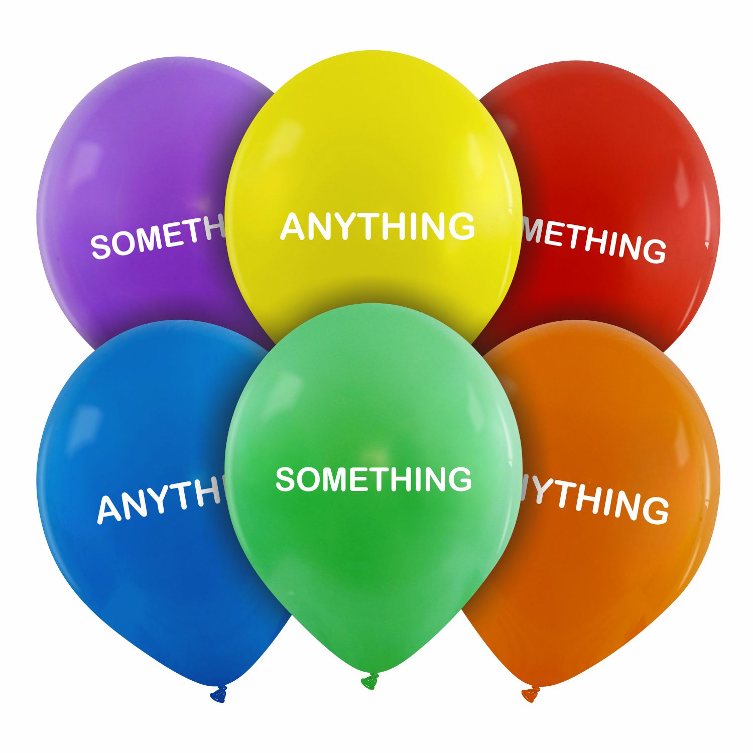 Something / Anything Print Balloons