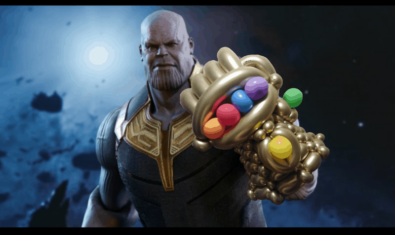 Thanos Balloon Infinity Gauntlet